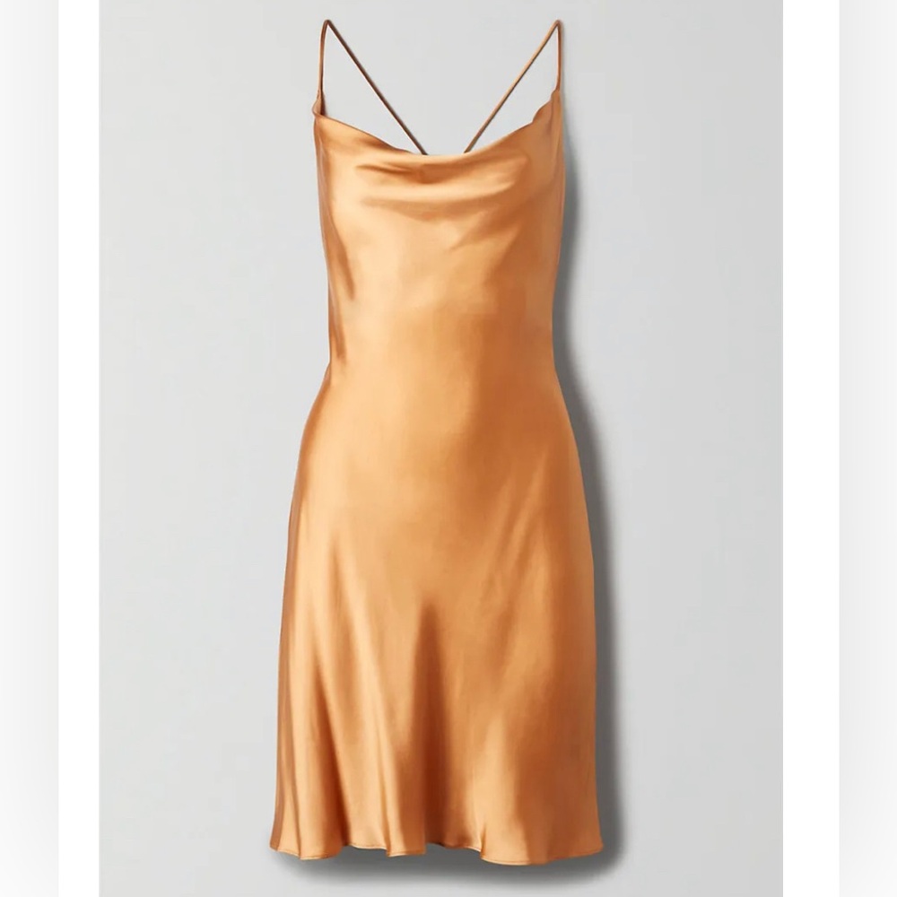 GOLD Diamante Wilfred by Aritzia Dress
